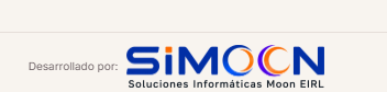 Desarrollado por SIMOON — Soluciones Informáticas Moon EIRL