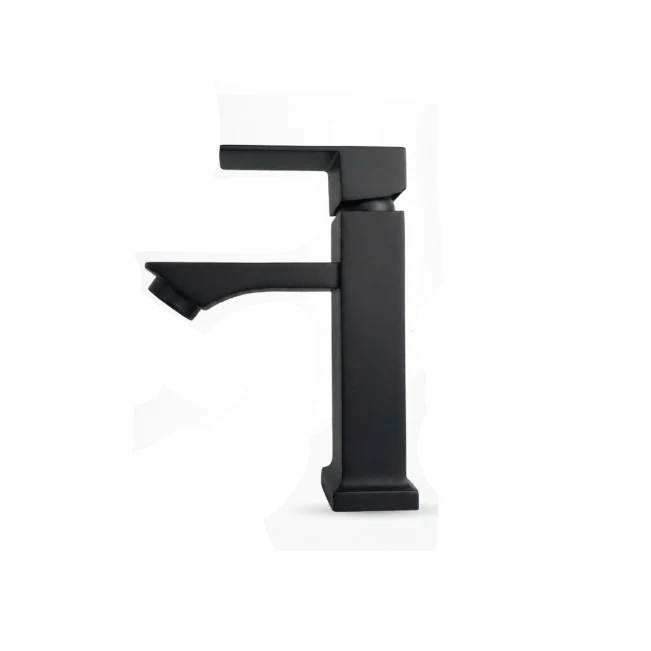 Llave de lavatorio minimalista ZRGA-11 Black Fratelli