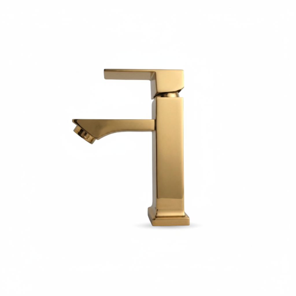 Llave de lavatorio minimalista ZRGA-11 Gold Fratelli
