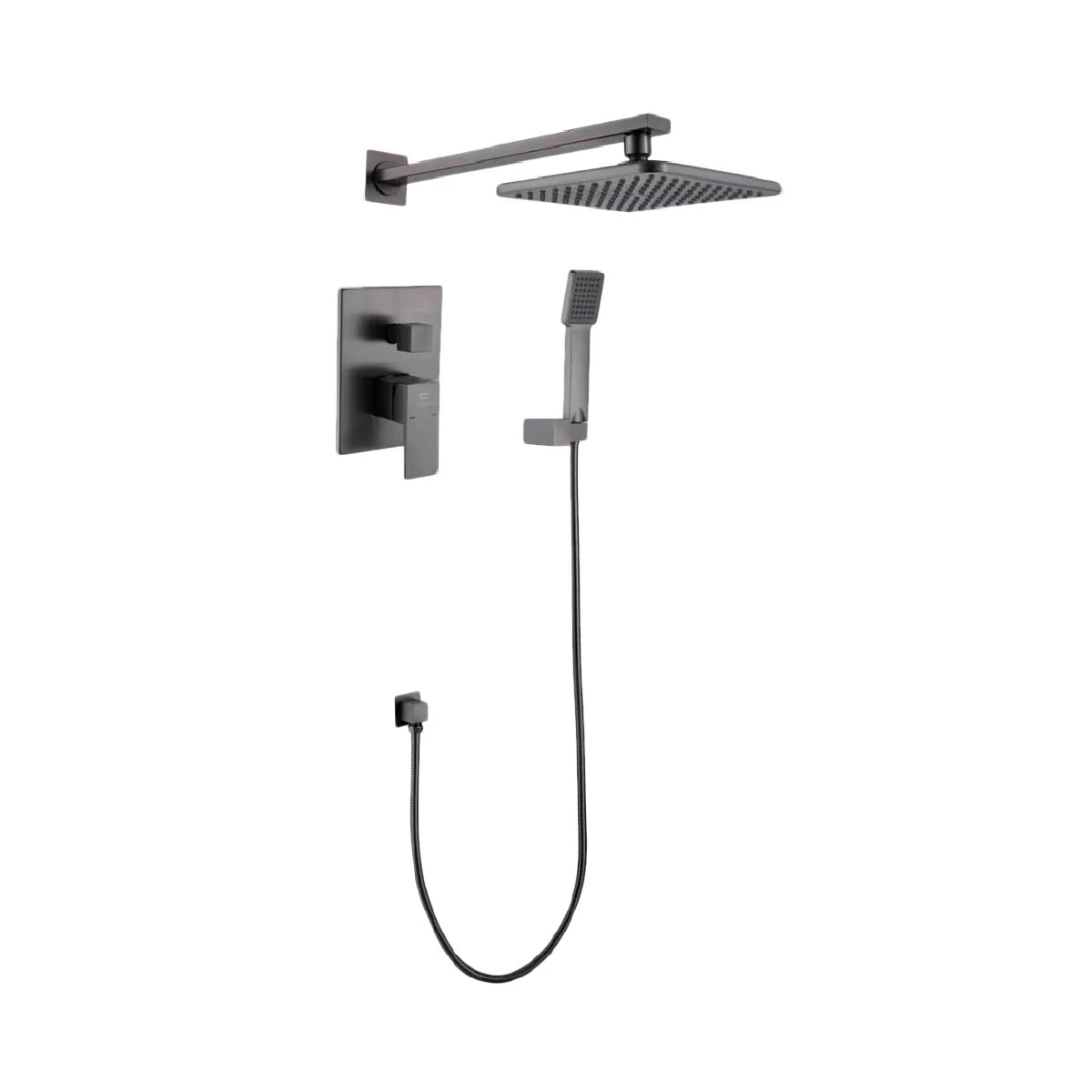 Mezcladora de ducha con teléfono 6004 Sands 1 Gun Grey Fratelli