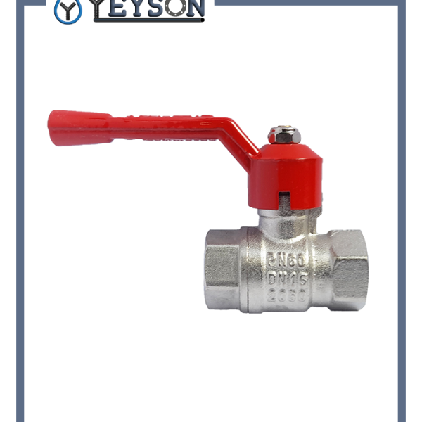 VALVULA ESFERICA BRONCE CROMADO CIM VALVE